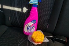 Is it possible and how to use Vanish to clean the car interior?