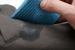 Recommendations of experienced housewives on how to remove a greasy stain from pants or trousers