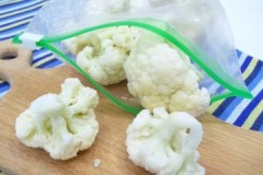 Useful tips on how to properly freeze and store cauliflower for the winter