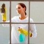 How easy, safe and streak-free to clean windows outside on a high floor?