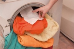 To molt - no, or how to use napkins for joint washing of white and colored linen